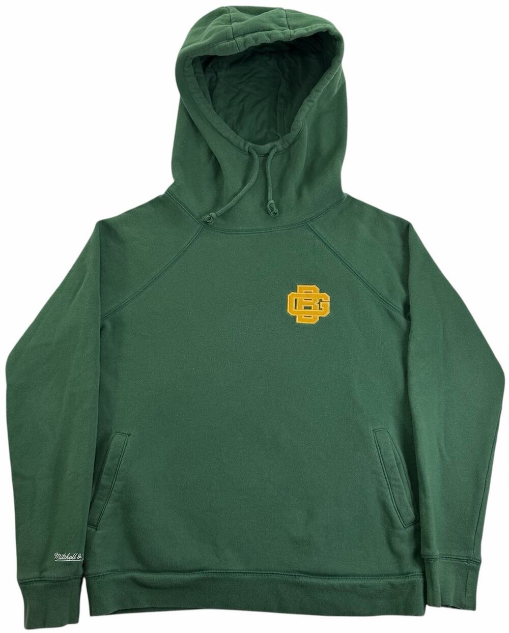 Womens Green Bay Packers MItchell & Ness Hoodie NFL Throwbacks Medium Sweatshirt